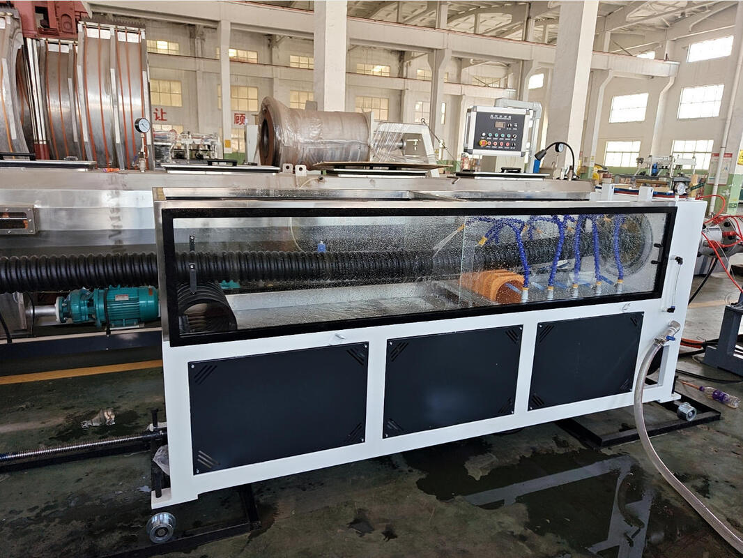 Single-wall Pipe Type Spiral Pipe Extrusion Line Semi-automatic To Fully Automatic Options Pipe Shape With Sample Or Drawing