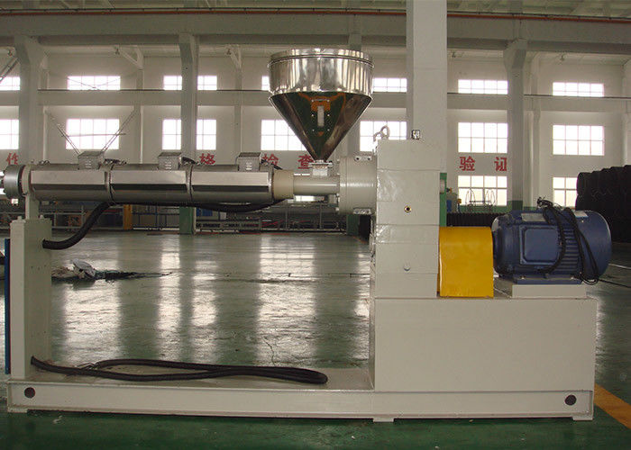 آلة بثق الأنبوب المموج PVC / PE مزدوجة الجدار