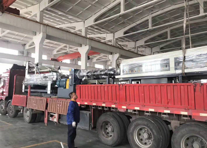 100-300 مم HDPE مزدوجة الجدار آلة الأنابيب المموجة آلة بثق خط الأنابيب