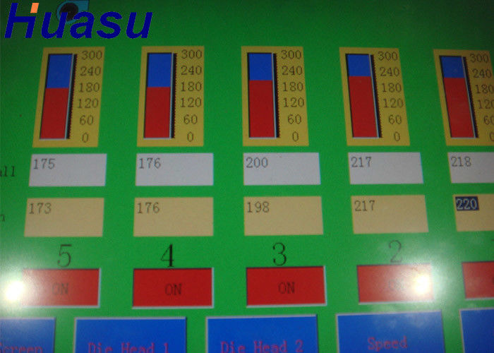 خط إنتاج بثق الأنبوب المموج ذو الجدار المزدوج PE / PP / PVC