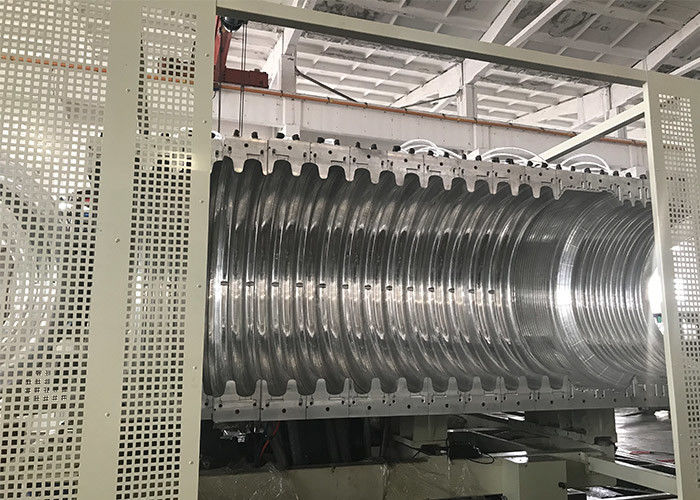 Sn4 Sn8 مزدوجة الجدار المموج الأنابيب المموج آلة قطع الطارد ثقب