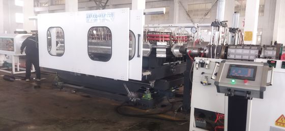 Double Wall Corrugated Pipe Extrusion Line with Siemens Electrical Parts for 50mm-200mm Pipe Diameter Range and HV>940 Barrel Hardness