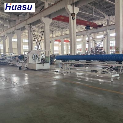 32-1600mm Diameter Double Wall Corrugated Pipe Extrusion Line With Socket Online
