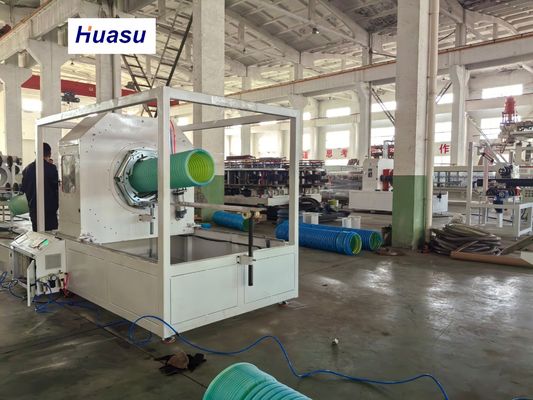 High Capacity 60-2000kg/h DWC Pipe Extrusion Line with 32-1600mm Pipe Diameter and Siemens PLC System