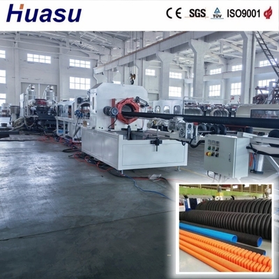 Fully Automated HDPE Pipe Extrusion Line 60-2000kg/h Output