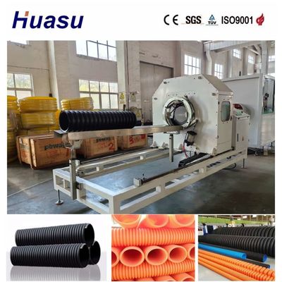 Customizable Single Wall Corrugated Pipe Manufacturing System with Capacity 60-2000kg/h and Pipe Diameter Range 32mm-1600mm