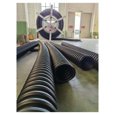 Automatic Corrugated Plastic Pipe Production Line with Siemens PLC Control for 32mm - 1600mm Pipe Diameter Range