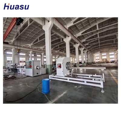 32mm to 1600mm Pipe Diameter Range HDPE Pipe Extrusion Line with Air Cooling and Water Cooling Featuring Siemens PLC Control