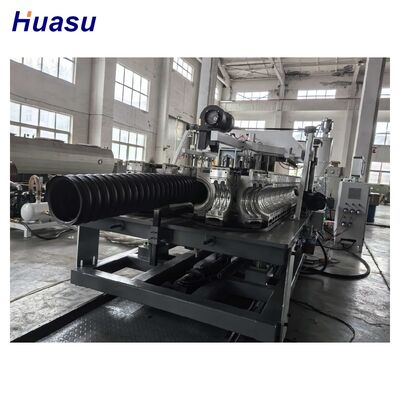 Full Automatic Double Wall Corrugated Pipe Extrusion Line with High Productivity for 32-1600mm Pipe ID