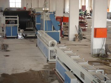 Huge Diameter Spiral Pipe Extrusion Line , Spiral Pipe Making Machinery 90-350KW