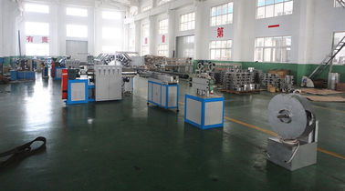 HUASU PVC Fiber Reinforced Hose Extrusion Line , PVC Extruder Pipe Machine Line