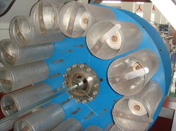 HUASU PVC Fiber Reinforced Hose Extrusion Line , PVC Extruder Pipe Machine Line