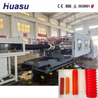 Max Output 1001200kgh Spiral Pipe Extrusion Line Competitive Designed Municipal Engineering Finished Products Consistent