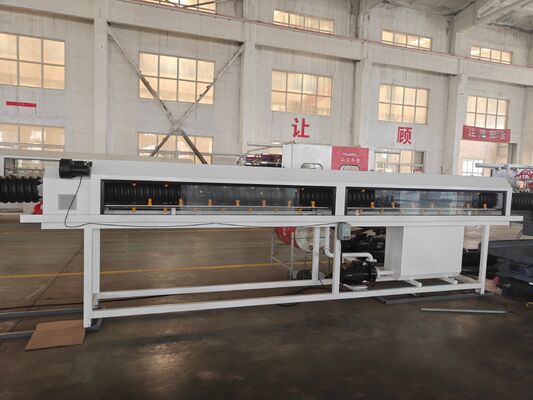 Customized Single Wall Corrugated Pipe Extrusion Line Semi automatic Or Fully Automatic With Barrel Material 38CrMoAlA