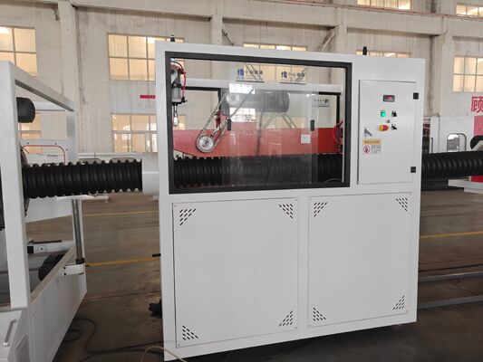 DWC Pipe Extrusion Line Compatible with PVC PE MPP PA HDPE Plastic Pipe Extrusion Line Systems