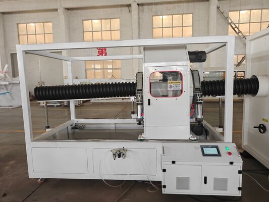 Single Double Wall Corrugated Pipe Extrusion Line Suitable for PP PE Plastic Processing Applications Max Pipe Diameter 1600mm